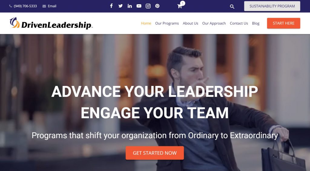 Driven Leadership, Driven For Life, Unique Concepts Online, Web Design, SEO, Social Media